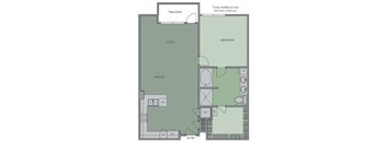 Floor Plan at Olympic by Windsor