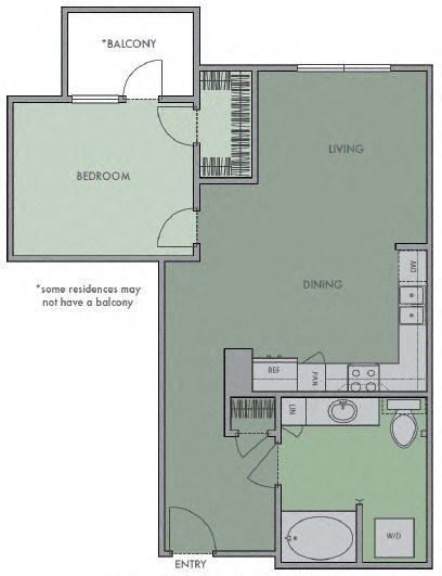 Floor Plan at Olympic by Windsor