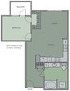 Floor Plan at Olympic by Windsor