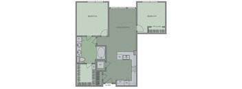 Floor Plan at Olympic by Windsor