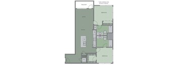 Floor Plan at Olympic by Windsor