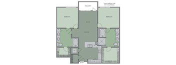 Floor Plan at Olympic by Windsor