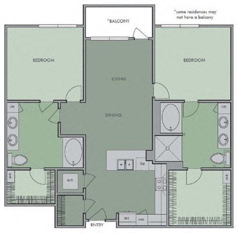 Floor Plan at Olympic by Windsor