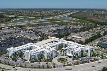 Aerial View Of The Community at Windsor at Pembroke Gardens, Pembroke Pines, FL