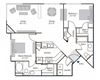 Floorplan at Pavona Apartments, 760 N. 7th Street, San Jose, CA, 95112