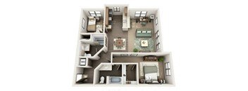 Floor plan at Platform 14, Hillsboro, Oregon