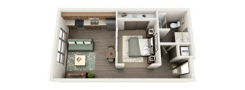 Floor plan at Platform 14, Hillsboro, Oregon