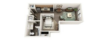 Floor plan at Platform 14, Hillsboro, Oregon