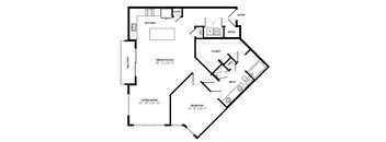 A16 floor plan at Windsor Preston, TX, 75024
