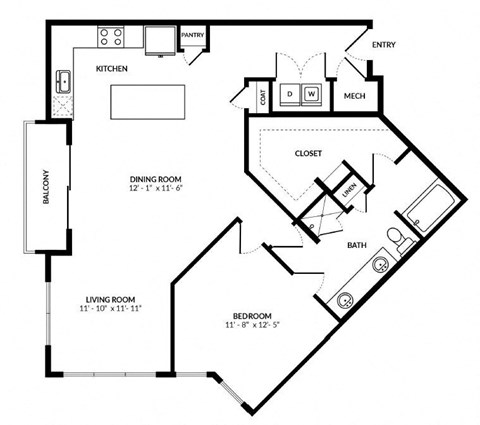 A16 floor plan at Windsor Preston, TX, 75024