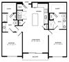 B4 floor plan B4 floor plan at Windsor Preston, Plano, Texas