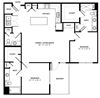 B5 floor plan B5 floor plan at Windsor Preston, TX, 75024