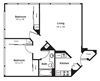 C2_Dimension_V3 floor plan C2_Dimension_V3 floor plan at Renaissance Tower, California, 90015