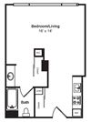 S3_Dimension_V3 floor plan S3_Dimension_V3 floor plan at Renaissance Tower, Los Angeles, CA