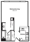 S5_Dimensions_V3 floor plan S5_Dimensions_V3 floor plan at Renaissance Tower, Los Angeles, California