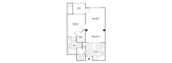Floorplan at Reflections by Windsor