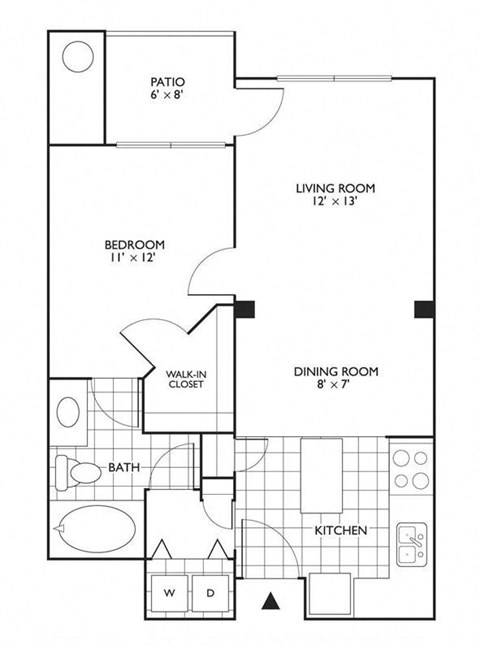 Floorplan at Reflections by Windsor