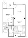 Floorplan at Reflections by Windsor