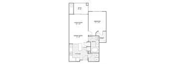 Floorplan at Reflections by Windsor