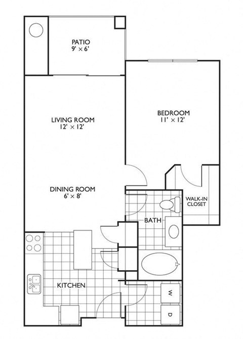 Floorplan at Reflections by Windsor