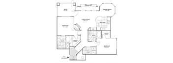 Floorplan at Reflections by Windsor