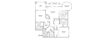 Floorplan at Reflections by Windsor