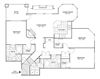 Floorplan at Reflections by Windsor