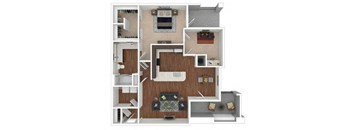 A3 3d Floor Plan, Retreat at the Flatirons, Broomfield, CO 80020