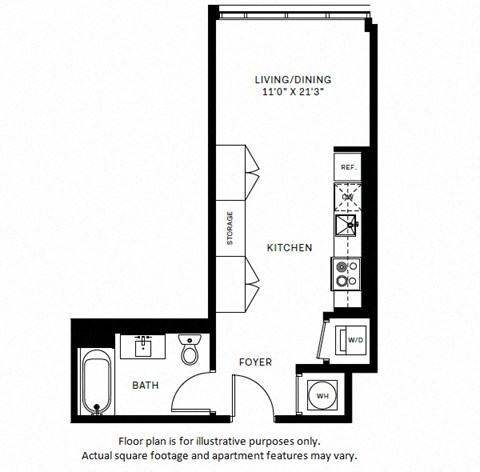 S1 Floor Plan at 7770 Norfolk, Maryland, 20814
