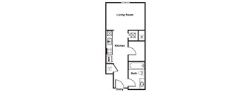 S4 floor plan at Cirrus, Seattle, WA