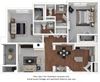 Sandersonia Sandersonia floor plan at Windsor at Meadow Hills, CO, 80014