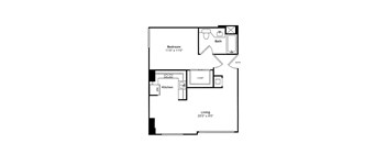 A21 2d Floor Plan, Sea Castle by Windsor, Santa Monica, CA 90401