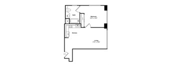 A7 2d Floor Plan, Sea Castle by Windsor, Santa Monica, CA 90401