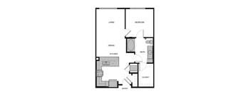 A1 Floor Plan at South Park by Windsor