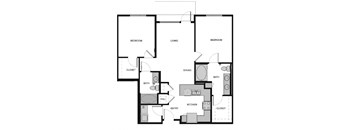 B1 Floor Plan at South Park by Windsor