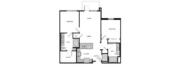 B2 Floor Plan at South Park by Windsor