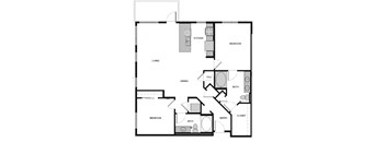 B6 Floor Plan at South Park by Windsor