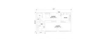 LW1 Floor Plan at South Park by Windsor