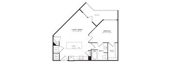 A3 Floor Plan at Stadium Walk By Windsor, Atlanta, GA