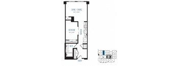 O7 Floor Plan at Stratus Seattle, WA