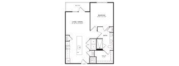 A6 floor plan at Windsor Sugarloaf Heights