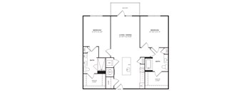 B1 floor plan at Windsor Sugarloaf Heights