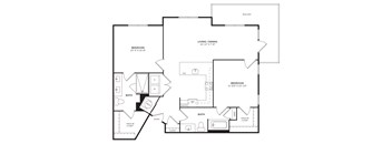 B2 floor plan at Windsor Sugarloaf Heights