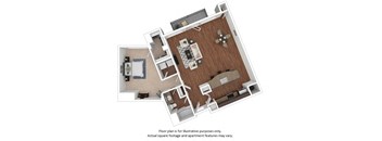 1x1_25_1110sf at The District, Denver, CO