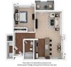 1x1_26E_747sf 1x1_26E_747sf floor plan at The District, CO, 80222