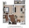 1x1_27E_724sf 1x1_27E_724sf floor plan at The District, Colorado, 80222