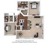 2x2-5_8B_1576sf 2x2-5_8B_1576sf floor plan at The District, 6300 E. Hampden Ave., 80222