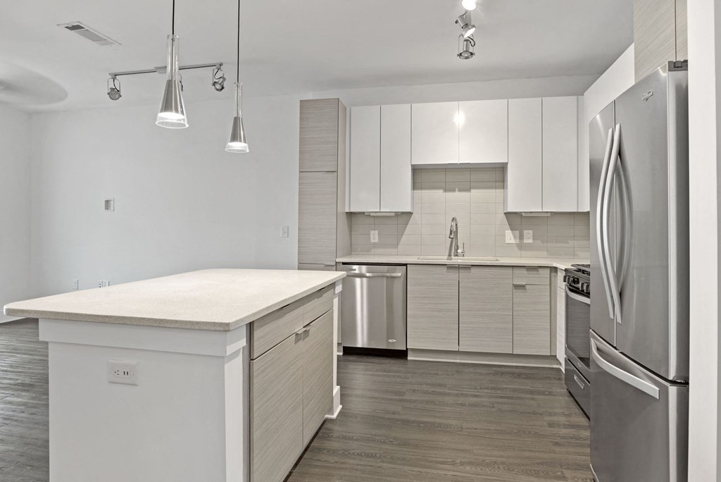 Modern light renovated kitchen at Windsor Encore, Atlanta, 30339
