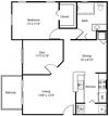 A4 Floor Plan A4 Floor Plan at The Winston by Windsor, Pembroke Pines, Florida