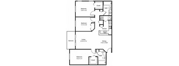 C2 Floor Plan at The Winston by Windsor, Pembroke Pines, 33025